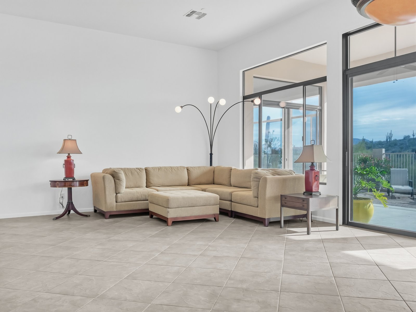 Professional real estate living room